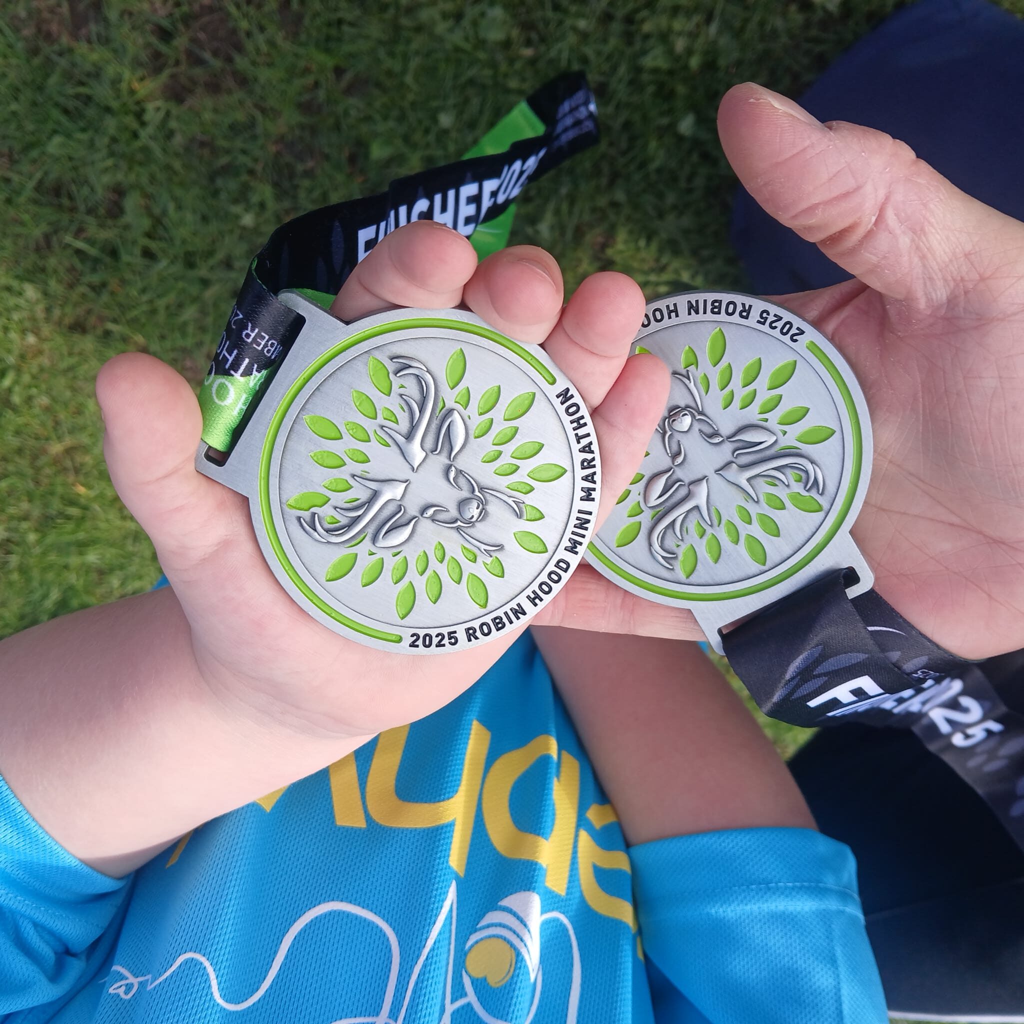robin hood runners medals